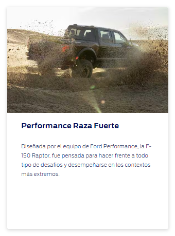 F-150 raptor performance raza fuerte