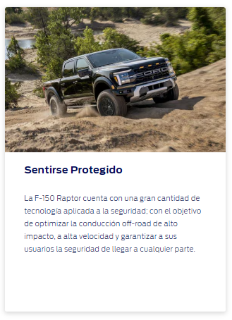 Camioneta off-road sistema sentirse protegido
